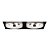 SPOT DE EMBUTIR ARKITEK 14,5CM X 29,5CM X 12CM  1XGU10 127V / 220V PRETO - Imagem 1