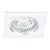 SPOT DE EMBUTIR FIT 8CM X 8CM X 3CM  1XGU10 127V / 220V BRANCO - Imagem 1