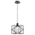 PENDENTE KUHI D 32CM X 28,5CM  1XE27 127V / 220V PRETO - Imagem 1
