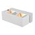 ARANDELA ALUMINIO 18CM X 10CM X 6CM  2XG9 127V / 220V BRANCO - Imagem 1