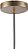 PENDENTE TAL D 49CM X 25CM  1XE27 127V / 220V DOURADO - Imagem 4