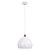 PENDENTE ORIGAMI D 30CM X 27CM  1XE27 127V / 220V BRANCO - Imagem 1