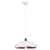PENDENTE ORIGAMI D 32CM X 9CM  1XE27 127V / 220V DOURADO E BRANCO - Imagem 1
