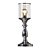 ABAJUR TIN D 15CM X 42CM  1XE27 127V / 220V COBRE E TRANSP - Imagem 1