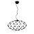 PENDENTE ELLIPSIS D 72CM X 40CM  60 X LED 0,45W PRETO - Imagem 1