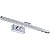 ARANDELA BLUM 45CM X 17CM X 5CM  1 X LED 8W 127V / 220V CROMADO - Imagem 1