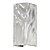 ARANDELA METAL E ACETATO 12CM X 12CM X 30CM  1XE27 127V / 220V BRANCO - Imagem 1