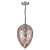 PENDENTE NOCCE D 40CM X 60CM  9XG9 127V / 220V CROMADO E TRANSP - Imagem 1