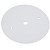ACESSORIO DOWNLIGHT D 11CM X 0,2CM  BRANCO TAMPA CEGA - Imagem 1