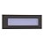 ARANDELA MATTE 1 8CM X 23CM X 2,8CM 3000 K LED PRETO - Imagem 1