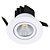 SPOT DE EMBUTIR FOKO D 7CM X 6CM 3000 K LED BRANCO - Imagem 1