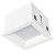 PLAFON TEC CURV 25CM X 25CM X 7,5CM 4000 K LED BRANCO - Imagem 1