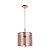 PENDENTE TELINHA D 25CM X 20CM  1XE27 127V / 220V COBRE - Imagem 1