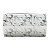 VASO DECORATIVO CERÂMICA MARBLE BRANCO 20x13x11cm - Imagem 2