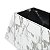 VASO DECORATIVO CERÂMICA MARBLE BRANCO 20x13x11cm - Imagem 4