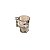 CANECA CHOPP E CERVEJA VIDRO CAVEIRA ROCK STYLE CINZA 510ml - Imagem 2