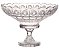CENTRO MESA VERSAILLES CRISTAL ECOLÓGICO C/PÉ 32.5X22,5CM - Imagem 1