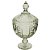 POTICHE VERSAILLES COM PE EM CRISTAL D15,5XA28CM COR VERDE - Imagem 1