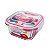 POTE DE VIDRO HERMETICO QUADRADO 520 ML VERMELHO - Imagem 5