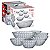 CJ. DE TIGELAS DE VIDRO 7 PC. BUBBLE - Imagem 6