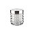 POTE DE VIDRO COM TAMPA INOX BUBBLE 0,5L - Imagem 1