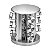 CJ. PORTA CONDIMENTOS COM SUPORTE INOX GIRATORIO 12 PC. - Imagem 1