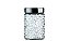 POTE DE VIDRO COM TAMPA INOX RATTAN 1L - Imagem 1