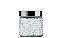 POTE DE VIDRO COM TAMPA INOX RATTAN 0,5L - Imagem 1