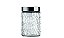 POTE DE VIDRO COM TAMPA INOX MOSAICO 1L - Imagem 1