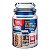 POTE DE VIDRO MULTIUSO 750 ML AZUL - Imagem 3