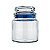 POTE DE VIDRO MULTIUSO 560 ML AZUL - Imagem 1