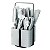CJ. DE TALHERES VARANDA GOURMET RATTAN 24 PC. BRANCO - Imagem 2