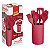 CJ. DE GADGETS DE SILICONE 7 PC. VERMELHO - Imagem 3
