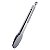 PEGADOR MULTIUSO DE SILICONE COM CABO INOX 35 CM CINZA - Imagem 2