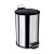 LIXEIRA INOX ESCOVADO 3 L COM TAMPA PRETA - Imagem 1