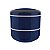 MARMITA LUNCH BOX PARA MICROONDAS DUPLA AZUL - Imagem 2