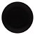 PRATO RASO DE CERÂMICA CRONUS PRETO 27cm - Imagem 4