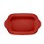 CJ 2 TRAVESSAS PORCELANA VERMELHO 24x14x5cm - Imagem 13