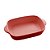 CJ 2 TRAVESSAS PORCELANA VERMELHO 24x14x5cm - Imagem 7