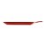 CJ 2 TRAVESSAS PORCELANA VERMELHO 26x16x2cm - Imagem 15