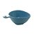 CJ 4 BOWLS PORCELANA AZUL ESCURO 14x12x6cm - Imagem 3
