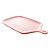 CJ 2 TRAVESSAS PORCELANA ROSA 26x16x2cm - Imagem 5