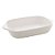 CJ 2 TRAVESSAS PORCELANA BRANCO 24x14x5cm - Imagem 2