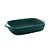 CJ 2 TRAVESSAS PORCELANA VERDE ESCURO 24x14x5cm - Imagem 5