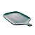 CJ 2 TRAVESSAS PORCELANA VERDE ESCURO 26x16x2cm - Imagem 3