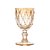 CJ 6 TAÇAS VIDRO P/VINHO DOTS ÂMBAR 245ml - Imagem 3