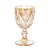 CJ 6 TAÇAS VIDRO P/VINHO DOTS ÂMBAR 245ml - Imagem 2