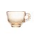 CJ 4 XÍCARAS CAFÉ CRISTAL C/PIRES PEARL ÂMBAR 80ml - Imagem 3