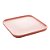 CJ 2 TRAVESSAS PORCELANA NÓRDICA ROSA MATT 25x25x2cm - Imagem 6