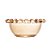 CJ 4 BOWLS CRISTAL PEARL ÂMBAR 9x4cm - Imagem 2